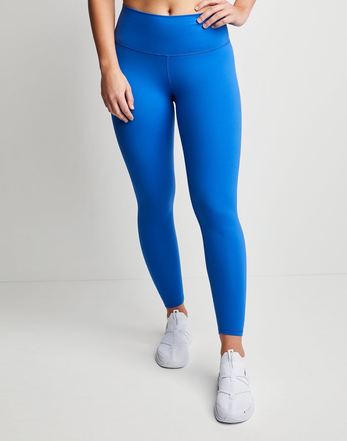 Champion Soft Touch 7/8 Legging Dames - Blauw - Belgie 9314QOSJC